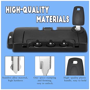 Amazon.com: 2 Keys Compatible with 007 002 Master Luggage
